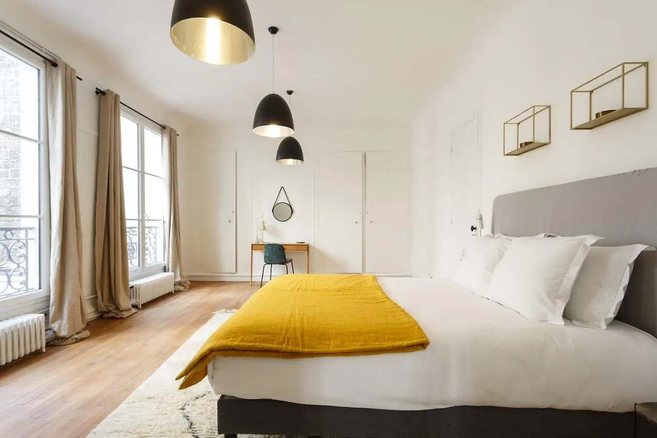 Apartamento Habitat Parisien - 2br-1ba - Courcelles Parc Monceau *